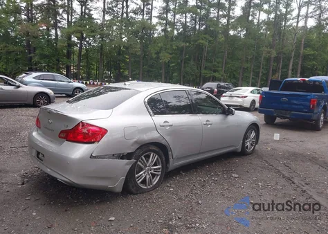 2013 Infiniti G37X z USA, uszkodzony, nr VIN JN1CV6AR9DM752585